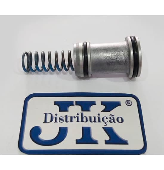 PISTÃO ACUMULADOR COM MOLA 75MM — Frente