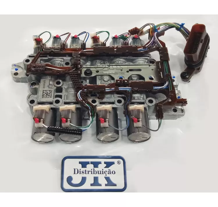 CORPO DE VÁLVULA COM SOLENOIDES — Frente