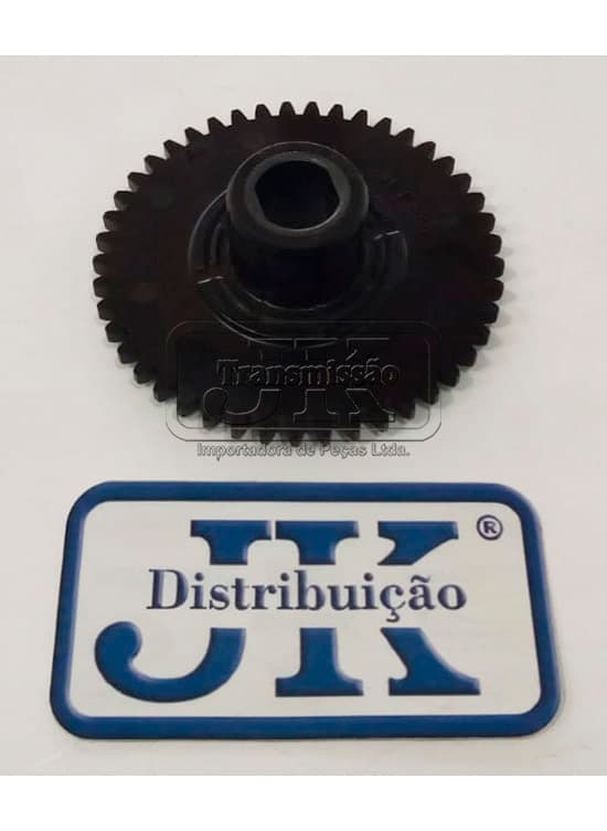 ENGRENAGEM DE PLÁSTICO 45 DENTES — Frente