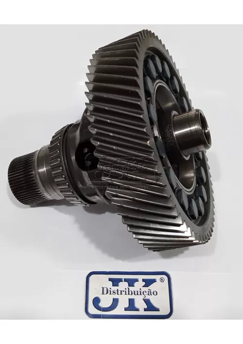 CAIXA DE SATÉLITE COM COROA (61 DENTES) — Frente