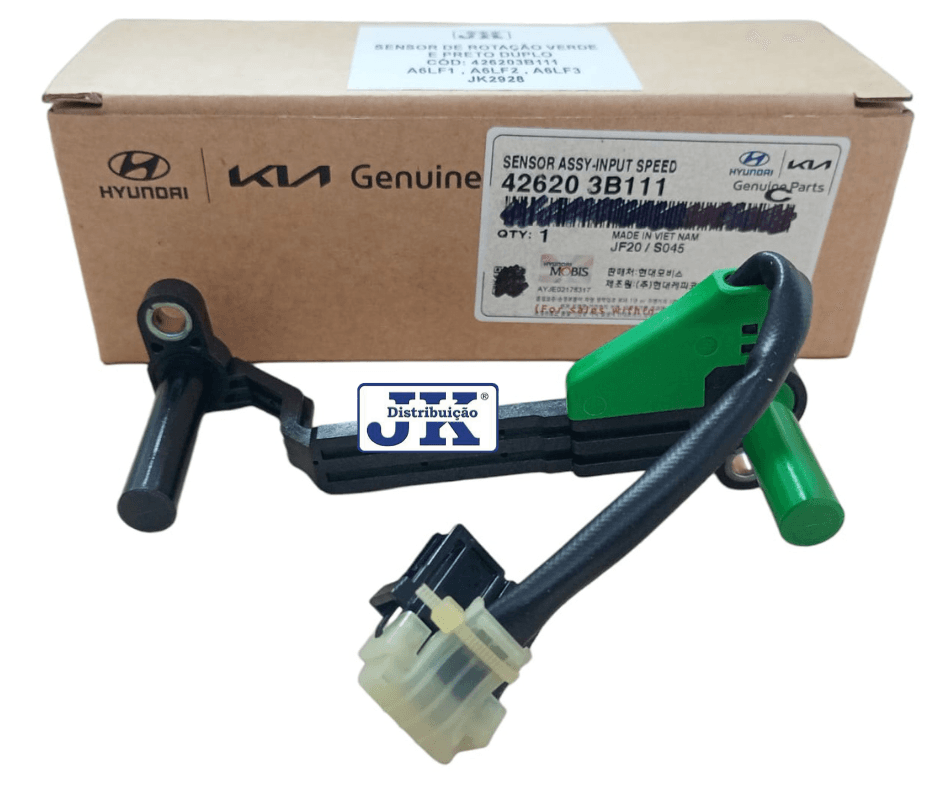 SENSOR DE ROTAÇÃO VERDE E PRETO DUPLO
