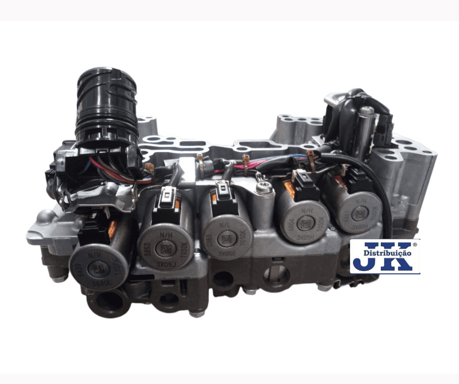 CORPO DE VALVULAS COM SOLENOIDES NOVO — Frente
