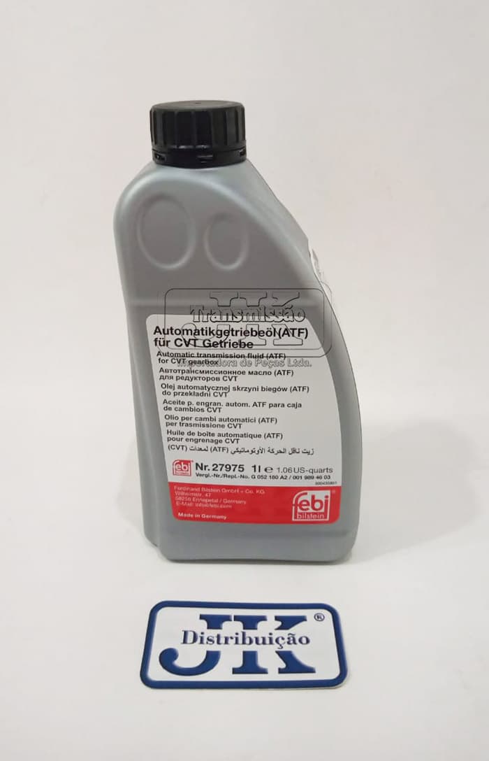 OLEO 75W80 6R80 LUBRIFICANTE FEBI CVT AMARELO
