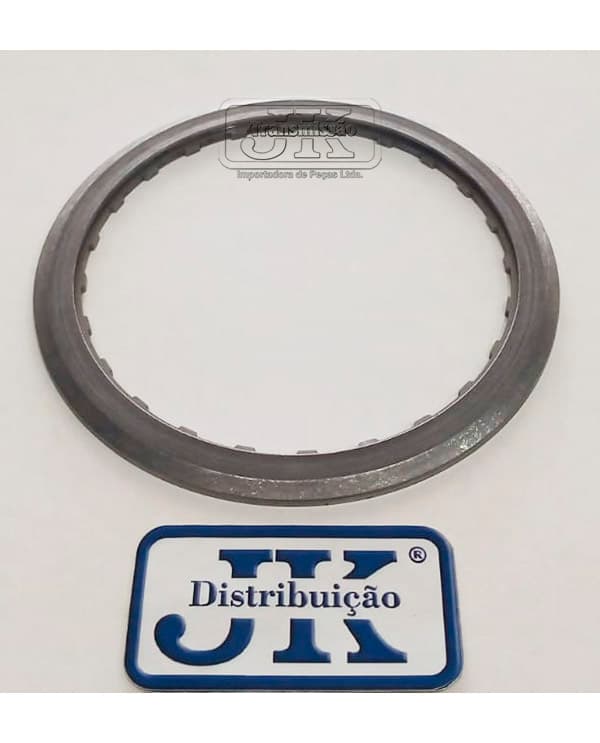 PLACA DE AÇO DA DIRETA — Frente