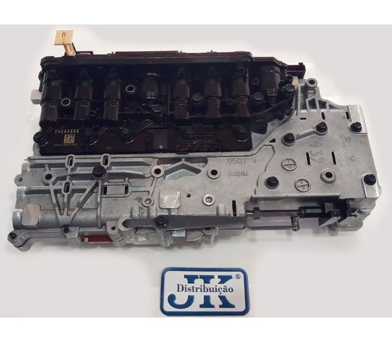 CORPO DE VÁLVULAS COMPLETO COM SOLENOIDE E SENSOR — Frente