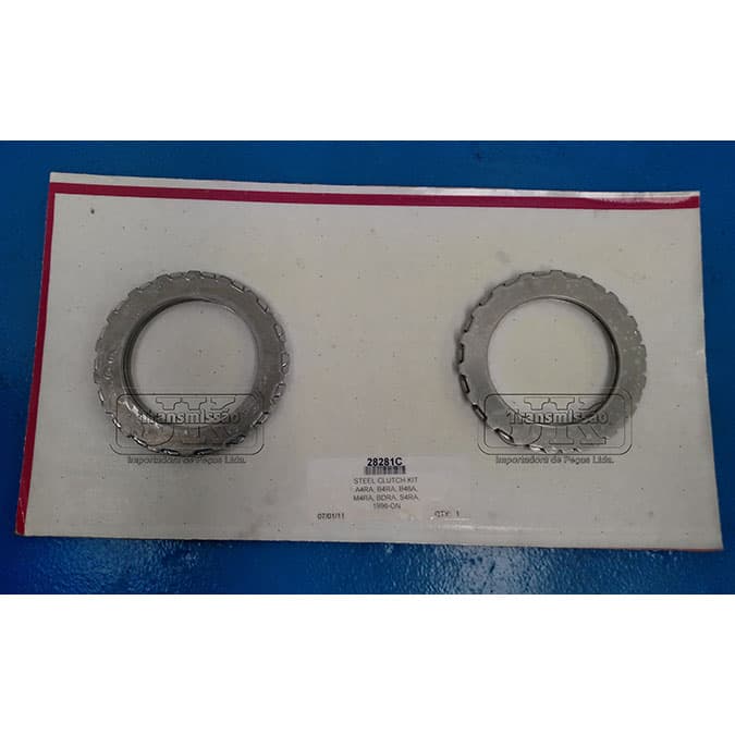 KIT DE DISCOS DE AÇO