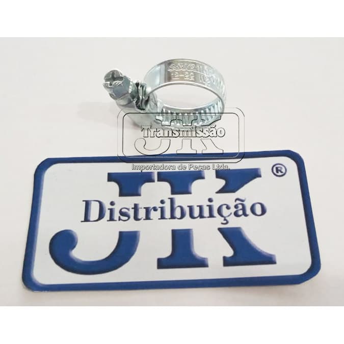 ABRAÇADEIRA AÇO 12 X 22 X 9 MM / ROSCA SEM FIM