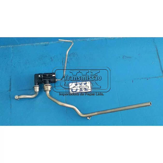 CANO DE LUBRIFICAÇAO DE AÇO 2 SIDA COM VALVULA