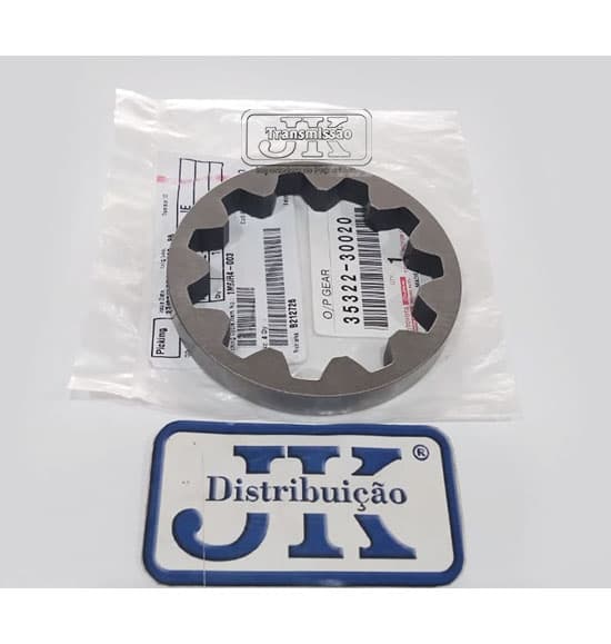 ENGRENAGEM GRANDE DA BOMBA DE ÓLEO — Frente