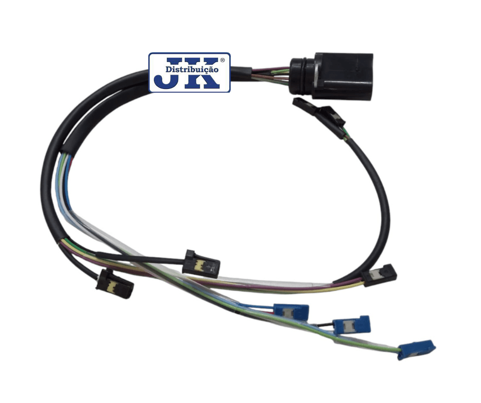 CHICOTE DO SOLENOIDE 1° GERAÇÃO 8 CONECTORES