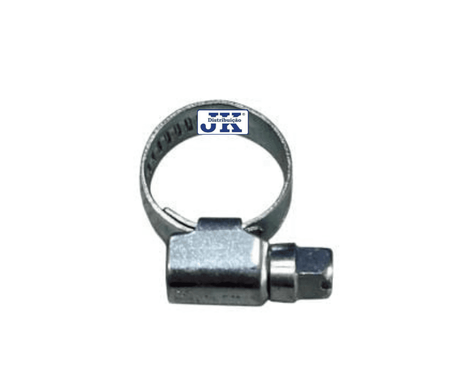 ABRAÇADEIRA AÇO 16 X 27 X 9 MM / ROSCA SEM FIM