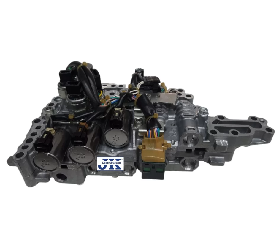 CORPO DE VÁLVULAS C/ SOLENOIDE E 2 SENSORES — Frente