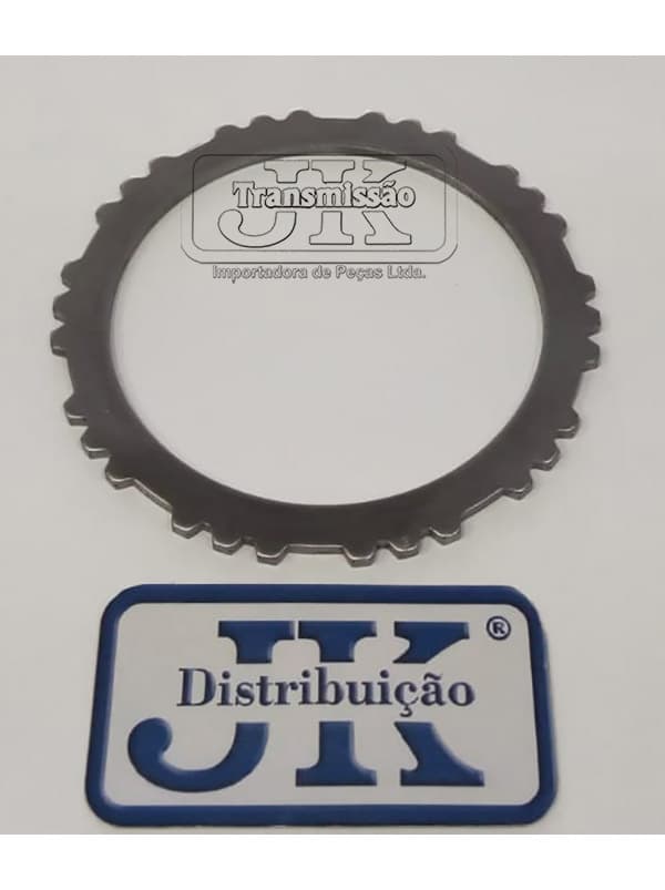 PLACA DE AÇO 117 X 97 X 4MM E 30 DENTES