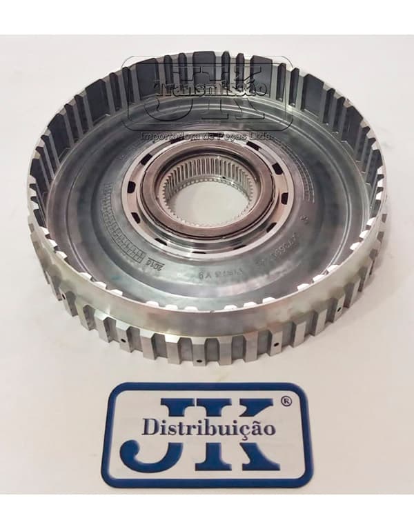 TAMBOR DE ALUMINIO GRANDE COM ROLAMENTO — Frente