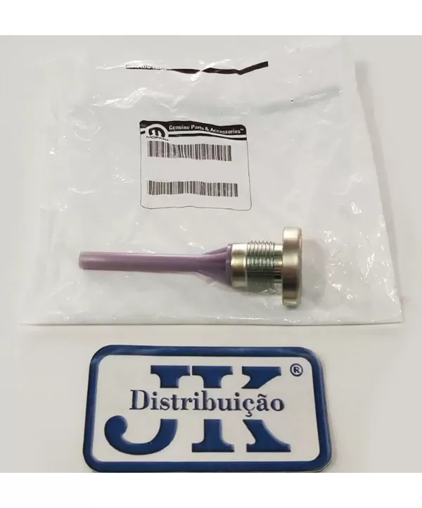 BUJÃO DO NÍVEL DE ÓLEO COM CANO DE PLÁSTICO