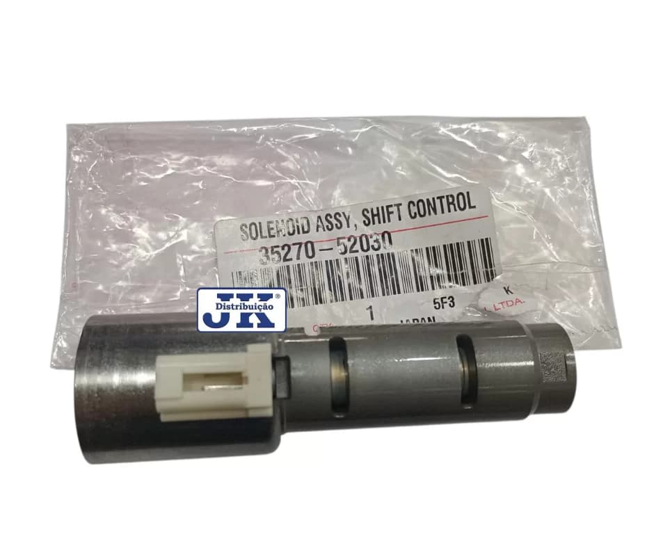 SOLENOIDE DE PRESSÃO CONECTOR BRANCO — Frente