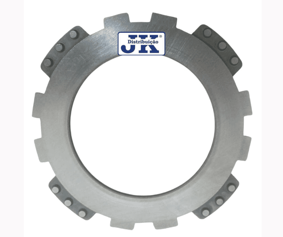 PLACA DE AÇO 125.44 X 78.06 X 3.50MM - 12 DENTES