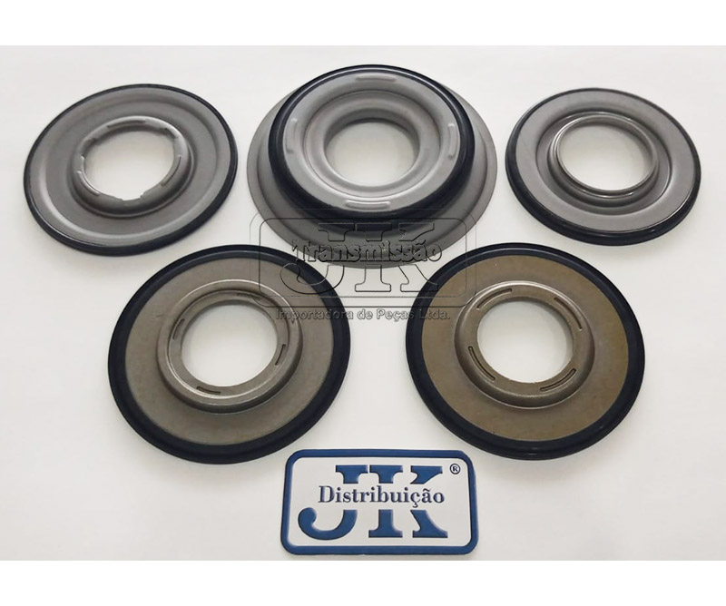 Kit De Pistões (5 Peças) Para Transmissão E Câmbio Automático 09G TF60SN TF62SN