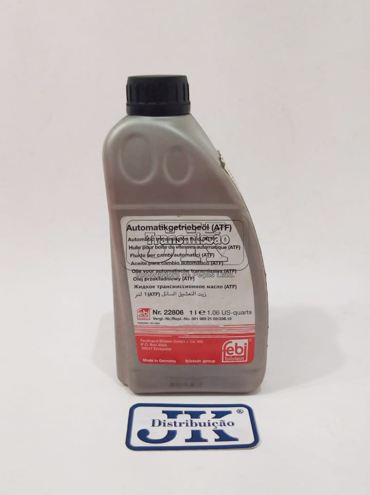 OLEO LUBRIFICANTE Fluido 22806 - para Transmissão e Câmbio Automático Mercon V - Vermelho - 1L - ANP.15658