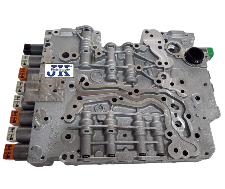 Corpo De Válvulas Com Solenoides (SEM MECATRÔNICA) Peça Para Transmissão E Câmbio Automático ZF 8HP45 / 8HP45X