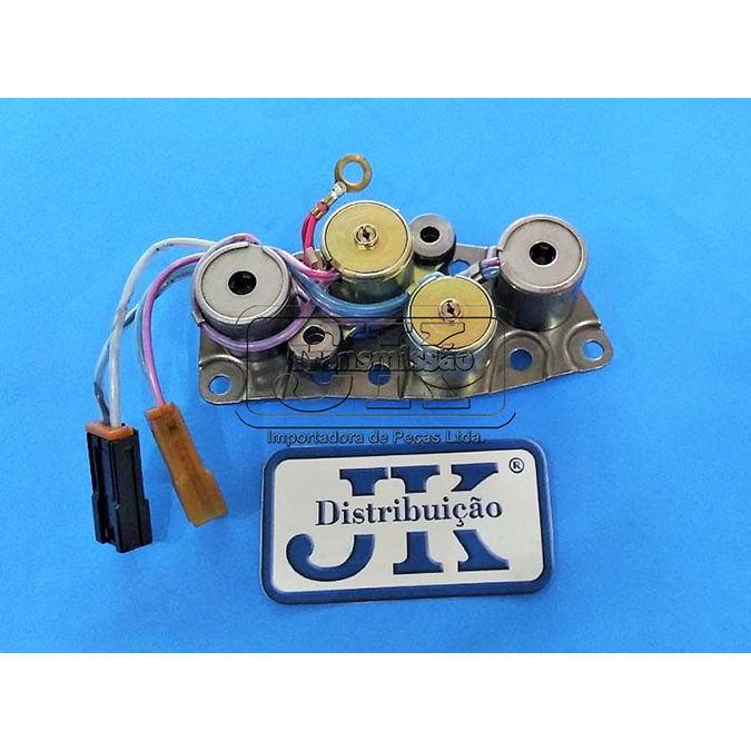 Kit Solenoide Pressão e Lock Up 4 Selenoides Peça para Transmissão e Câmbio Automático R4AEL / RE4R01A