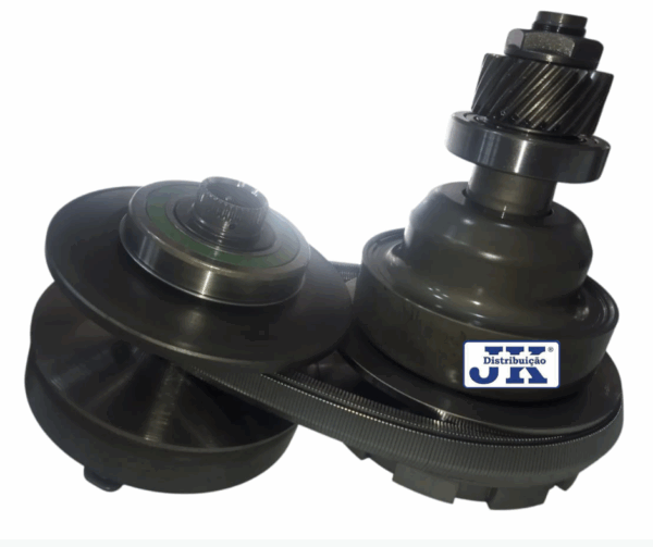 CONJUNTO CVT COM POLIAS E CORRENTE E ROLAMENTOS Peça Para Transmissão E Cambio Automatico F1CJC - Imagem 2