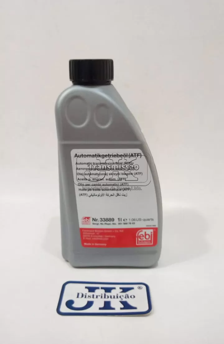 OLEO LUBRIFICANTE Fluido 33889 - para Transmissão e Câmbio Automático ATF 7134 FE - Azul - 1L - ANP.15657